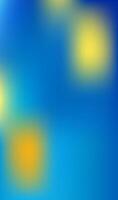 Vibrant blue and yellow gradient background. Perfect for website banners, app interfaces, or any design needing a modern, colorful aesthetic. Smooth, blurred texture creates a tranquil feel. vector
