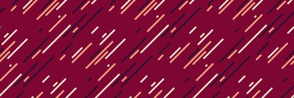 Abstract geometric pattern featuring diagonal lines in muted earth tones on a deep burgundy background. Ideal for website banners, presentations, or modern textile designs. Clean, minimalist style. vector