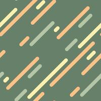 Stylish abstract background featuring diagonal pastel lines on a muted green backdrop. Perfect for website banners, social media posts, or modern presentations. vector