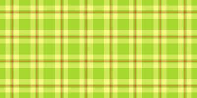 Vibrant lime green and pale yellow plaid pattern. Perfect for textile design, website backgrounds, or spring-themed projects. Clean, crisp lines create a fresh, modern aesthetic. vector