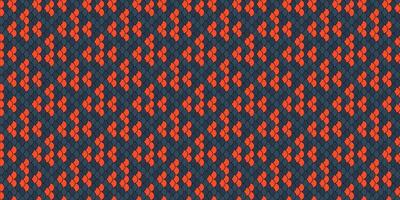 Stylish geometric pattern with overlapping circles in vibrant red and dark gray. Perfect for textile design, website backgrounds, or modern branding. Seamless repeat creates endless possibilities. vector