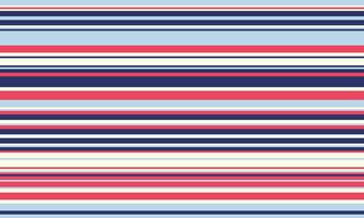 Vibrant horizontal stripes in red, blue, and cream create a cheerful, versatile pattern. Perfect for textiles, website backgrounds, or any design needing a fresh, modern feel. vector