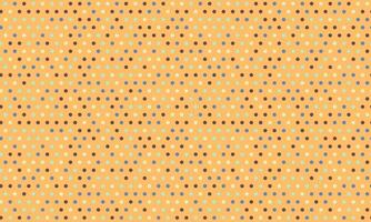Delightful pastel polka dot pattern. Seamless repeat design featuring soft colors on a warm background, perfect for textiles, packaging, or website backgrounds. vector
