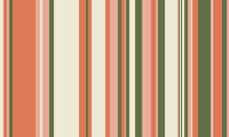 Elegant vertical stripes in muted coral, dusty rose, olive green, and cream create a sophisticated, versatile pattern. vector