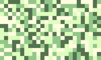 Abstract pixel art background. Soft green and cream tones create a calming, modern design. Ideal for websites, presentations, or textile prints. Versatile and visually appealing. vector