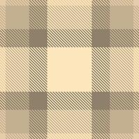 Elegant beige and brown diagonal striped plaid pattern. Perfect for website backgrounds, textile designs, or packaging. Creates a sophisticated and subtle visual texture. vector