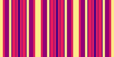 Vibrant vertical stripes in shades of pink, purple, and yellow create a bold, eye-catching pattern. Perfect for backgrounds, textiles, or website designs needing a modern, energetic feel. vector