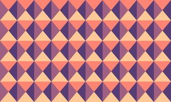 Stylish geometric pattern featuring an array of pastel-toned triangles. Ideal for backgrounds, website design, textile prints, and modern branding projects. vector