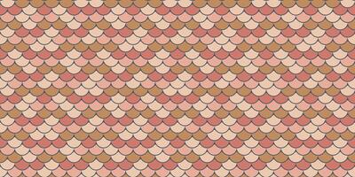 Elegant seamless pattern featuring a fish scale design in soft, earthy tones. Ideal for textile prints, wallpapers, website backgrounds, and packaging design. vector