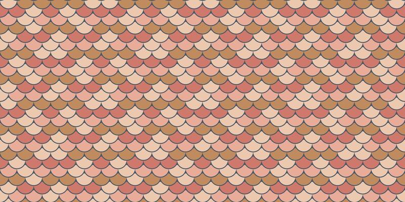 Elegant seamless pattern featuring a fish scale design in soft, earthy tones. Ideal for textile prints, wallpapers, website backgrounds, and packaging design.