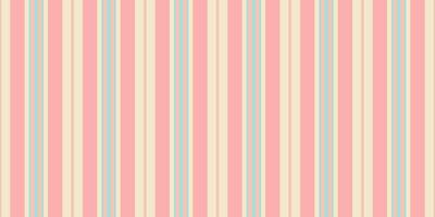 Delightful pastel pink and beige vertical stripes pattern. Perfect for backgrounds, textiles, stationery, and more Sweet and charming design, ideal for feminine branding or projects. vector