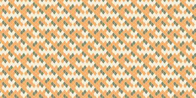 Elegant geometric seamless pattern with overlapping semicircles in muted orange, green, and cream tones. Perfect for textile design, wallpaper, website backgrounds, and packaging. vector