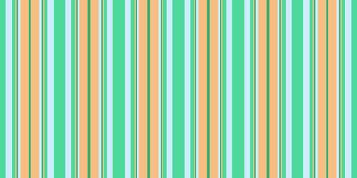 Vibrant vertical stripes in pastel peach, mint green, and light blue create a cheerful, seamless pattern perfect for textile design, website backgrounds, or packaging. vector