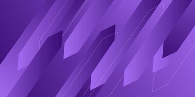 Simple purple abstract background with geometric shapes. Purple dynamic background with trendy shape overlapping pattern design. Eps10 vector
