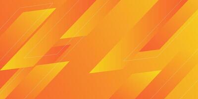 Colorful orange gradient abstract illustration with overlapping background with simple pattern with 3d look. Futuristic and luxurious design. Eps10 vector