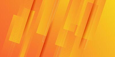 Abstract background overlapping with geometric orange gradient lines and rectangle concept on trending color background. Poster and banner design. Eps10 vector