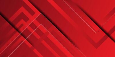 Abstract bright red gradient background with rectangle and line pattern. Abstract simple background for banner, flyer, presentation design and business card. Eps10 vector