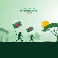 26 march Independence Day of Bangladesh social media post design vector
