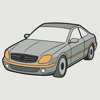 Professional Car Illustration with Clean and Sharp Features vector