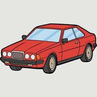 High-Tech Car Illustration for Futuristic Branding Projects vector