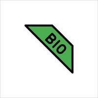 A green and black arrow pointing to the word bio vector