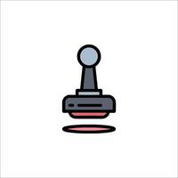 A joystick icon on a white background vector