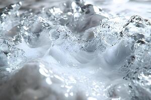 Dynamic Water Splash Close-Up - Perfect for Design, Poster, or Digital Art photo