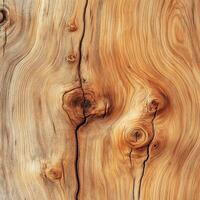 Textured wood close-up displaying intricate patterns and rich hues found in natural timber photo