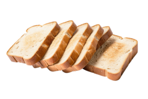 Sliced bread toast quick snack png