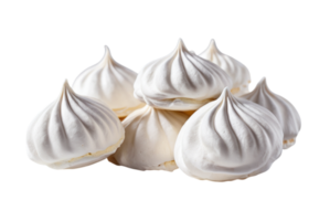 Meringue Zephyr Marshmallow Sweet Dessert Delight png