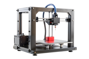 3D Printer White Innovative Design Creating Custom Products Fast png