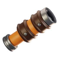 3d rendering adventure game icon concept. 3d render binocular icon png