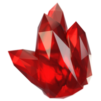 3d rendering adventure game icon concept. 3d render crystal icon png