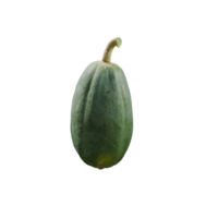 3D rendering, papaya on transprant background png