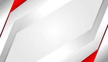 Red white modern abstract background design vector
