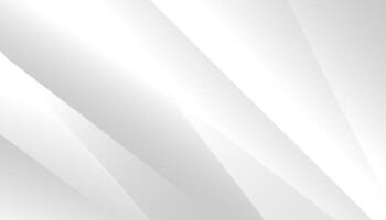 Abstract white and grey background with dynamic lines vector