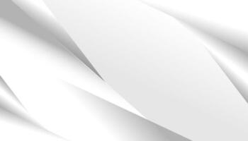 Abstract White Layered Graphic Design vector