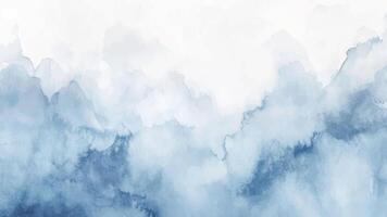 Abstract horizontal watercolor background. Watercolor Backgrounds with Soft Pastel Hues. blue grey color vector