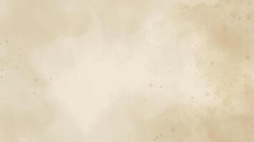 Abstract horizontal watercolor background. Hand drawn texture watercolor in brown vector