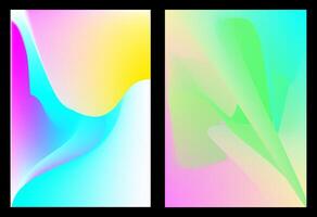gradient mesh cover illustration set, can be used in various media, both digital and print. vector