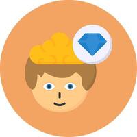 Quality Flat Circle Style Icon vector