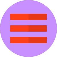 More Flat Circle Style Icon vector