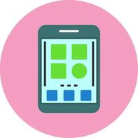 Categories Flat Circle Style Icon vector