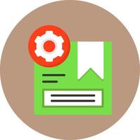 Product Customization Flat Circle Style Icon vector