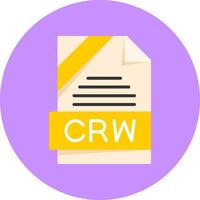 DCM Format Flat Circle Style Icon vector