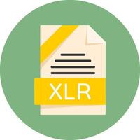 CFG Format Flat Circle Style Icon vector