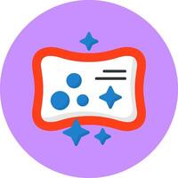 Soap Flat Circle Style Icon vector