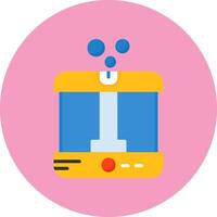 Humidifier Flat Circle Style Icon vector