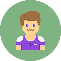 Bitterness Flat Circle Style Icon vector