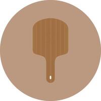 Pizza peel Flat Circle Style Icon vector
